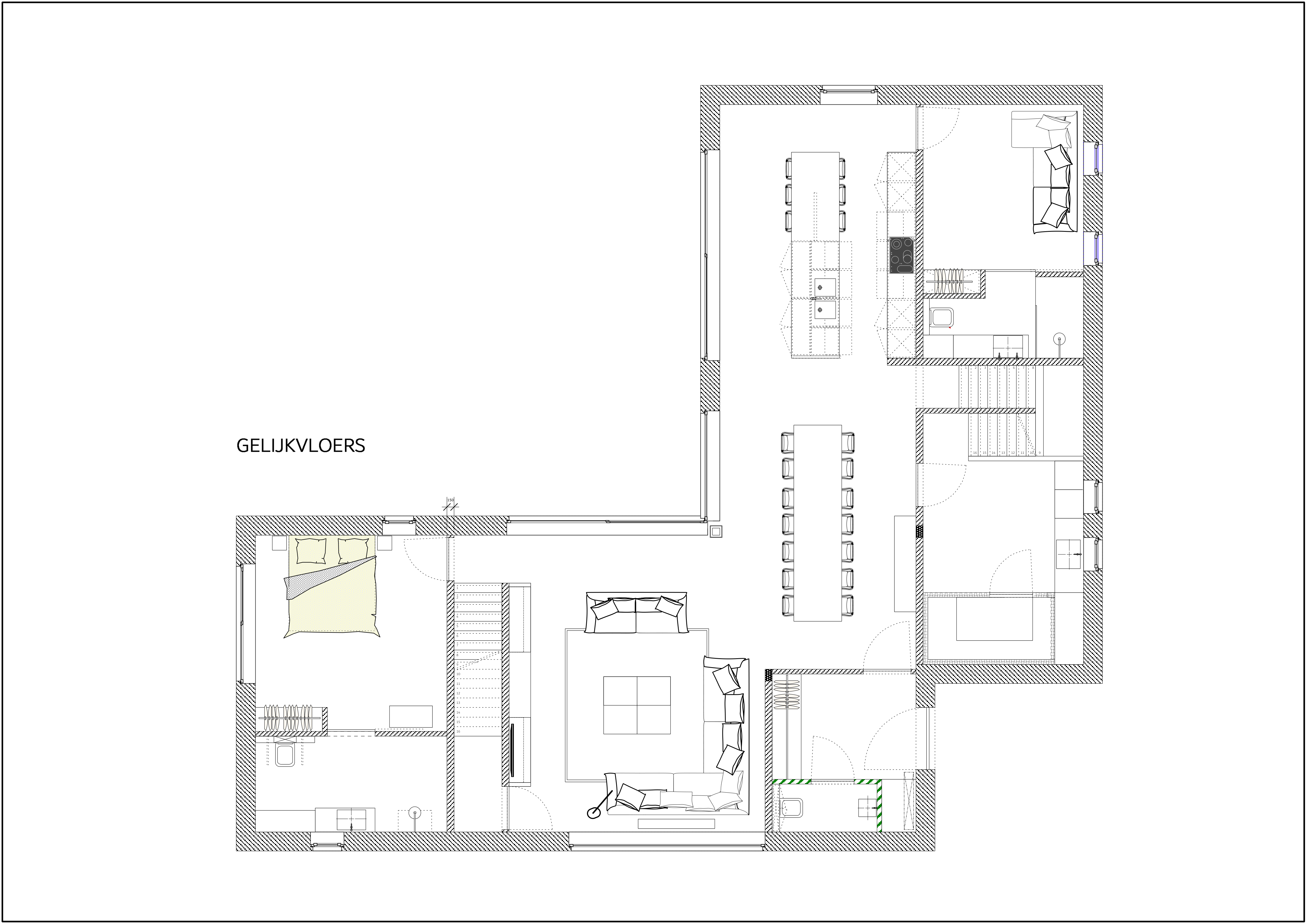Grondplan | Vakantiehuis Knus